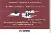 Asociación Colombiana de Universidades. RSU para... · 37 Cristina De la Cruz Ayuso. ... gidas por parte de la sociedad, en lo que se refiere a producción y difusión del conocimiento,