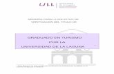 MEMORIA PARA LA SOLICITUD DE VERIFICACIÓN …eutur.es/wp-content/uploads/2016/06/VERIFICA-TURISMO...al proceso de admisión y matrícula en los futuros grados, conviene mencionar