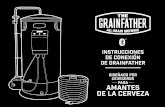AMANTES DE LA CERVEZA - Grainfather Community€¦ · cerveza de grano en casa. Por favor, dedique un momento a visitar nuestro sitio web y el canal de YouTube para obtener material