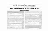 Cuadernillo de Normas Legales - MEF€¦ · del orgullo peruano, difundiendo los diferentes componentes vinculados al turismo, destacando las áreas de artesanía, gastronomía, cultura,