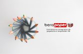 Suministros integrales de papelería e impresión 3D · Servicios de fotocopiado Tóner SuperCart Tinta y tóner compatible Tóner y tinta original Equipos de impresión Contratos