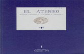EL ATENEO · 2007-04-25 · como dramaturgo con el estreno de "Los amantes de Teruel", a modo de lo que ocurrió con "El Trovador" de García Gutiérrez. Y con tal apresura-miento