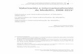 Valorización e internacionalización de Medellín, 2008-20151€¦ · Olg apata-Cortés REVISTA DE LA FACULTAD DE DERECHO Y CIENCIAS POLÍTICAS - UP ISSN 01203886 : 23900016 47 126
