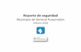 Reporte de seguridad - Mar del Plata · 7 Reporte de Seguridad - General Pueyrredon – Febrero 2018 Llamados al 911, intensidad por robo (robo y hurto). 1 al 28 febrero de 2018 En