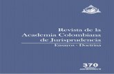 Revista de la Academia Colombiana de Jurisprudencia · 2020-04-27 · DISCURSO DE ORDEN EN LA CONMEMORACIÓN DE LOS 125 AÑOS DE FUNDACIÓN DE LA ACADEMIA COLOMBIANA DE JURISPRUDENCIA
