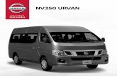 NV350 URVAN - Autoland...Nissan NV350 Urvan te ayuda a alcanzar un máximo nivel de productividad y desempeño, satisface tus necesidades y capta la atención de tus clientes. ...