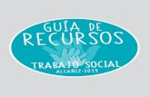 GUÍA DE S · Trabajadora social (cjulve@alcaniz.es) · Web: 2. RECURSOS HUMANOS Profesionales del Ayuntamiento, Funciones Preventivas y Asistenciales · Psicólogo clínico · Trabajadora