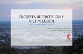 ENCUESTA DE PERCEPCIÓN Y VICTIMIZACIÓNcccasanare.co/wp-content/uploads/2016/06/EPV-II... · COMUNIDAD • Encuesta de Percepción y Victimización. Yopal: segundo semestre de 2015