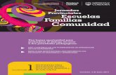 Jornadas Provinciales Escuelas Familias Comunidad · Con esta entrega, deseamos optimizar las interacciones e intercambios entre las instituciones y los actores de la comunidad, potenciando