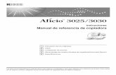 Instrucciones Manual de referencia de copiadora...Guía de red (Archivo PDF - CD-ROM1) Ofrece información sobre la configuració n y el funcionamiento de la impreso-ra en un entorno