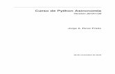 Curso de Python Astronomia - research.iac.esresearch.iac.es/sieinvens/python-course/docs/curso... · Como vemos, al menos los comandos básicos del sistema funcionan directamente.