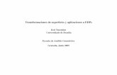 Transformaciones de superﬁcies y aplicaciones a EDPsreag/escuela2009/apuntes/ktenenblat.pdf · 2009-06-10 · Interaccion entre geometria diferencial y ecuaciones diferenciables.