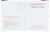 SUMARIO 2 LINGÜÍSTICA (2011) MEXICANAamla.org.mx/linguistica_mexicana/Vol_VI_2/2011060201n.pdf · El estado de Oaxaca, en especial, se reconoce por esa diversidad y mezcla de culturas.