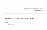ICAM. Sección de Derecho de los Animales Octubre 16, 2019web.icam.es/bucket/Mónica Olivares.pdf · 2019-11-07 · acordar la incautación del animal hasta que la autoridad judicial