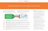 SonicWall Cloud App Security · 2019-07-22 · SonicWall Cloud App Security ofrece seguridad de última generación para aplicaciones SaaS como Office 365 y G Suite, protegiendo el