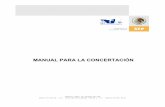 MANUAL PARA LA CONCERTACIÓN - Zacatecastransparencia2.zacatecas.gob.mx/files/... · -Asistir a los actos protocolarios de firma de Convenios y/o Acuerdos en que su Instituto Tecnológico
