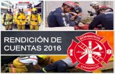 RENDICIÓN DE CUENTAS 2016 - Cuerpo de Bomberos del ......contrataciÓn de una agencia de viajes para la adquisiciÓn de pasajes aÉreos nacionales e internacionales para el cuerpo