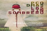 Conciertos de música y poesía ... - DESDE LA LITERATURA · ACTIVIDADES DESDE LA LITERATURA CONCHA MÉNDEZ Natividad Lara Cepeda ... realidad y el deseo de la poeta, ... relación