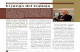 Innovación para la excelencia operativa El juego del trabajo · Alfredo Temoche López, Jefe de Ingeniería de Procesos Corporación Fabril de Confecciones S.A. Textiles Peruanos