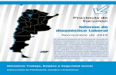 Noviembre de 2019 · Noviembre de 2019 La estructura productiva de la provincia de Tucumán se asienta principalmente en los complejos azucarero y limonero, este último muy importante