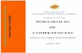PORTAFOLIO DE COMPETENCIAS - ujaen.estauja.ujaen.es/jspui/bitstream/10953.1/7831/1/TFG - BONEL... · 2018-05-16 · 3 El motivo fundamental del portafolio como afirma Zubizarreta