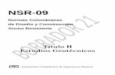 NSR-09 - SCG 21 NSR-09- TITULO H- Sep 2009.pdf · H.4.8.1 - ASENTAMIENTOS INMEDIATOS H.4.8.2 - ASENTAMIENTOS POR CONSOLIDACIÓN H.4.8.3 - ASENTAMIENTOS SECUNDARIOS H.4.8.4 – ASENTAMIENTOS