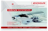 ASIA EUROPEdoga.es/assets/doga_drive_systems_402.pdf · motores. especiales. DOGA ofrece a sus clientes su tecnología y experiencia en la fabricación de motores y motorreductores
