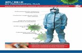 EPI / RB+D - duerolab.comD (2) EQUIPO DE PROTEC… · KIT PROFESIONAL PLUS EQUIPO DE PROTECCION PERSONAL (EPP) CONTRA RIESGOS BIOLOGICOS Protector respiratoria FFP3, con válvula