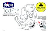 Auto asiento Convertible Manual del Usuario Para futuras ... · Garantizar la seguridad del niño en el uso de Sujeción para Niños • NUNCA deje desatendido a su hijo en el vehículo.
