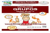 Índice - Albergue Paradiso · Zoo de Santillana Visita libre +20 pax infantil / primaria 6,00 Día Multiactividad ~ 6h Aventura + Granja Escuela 21,00 secundaria 12 talleres y guiados
