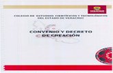 COLEGIO DE ESTUDIOS CIENTíFICOS V TECNOLÓGICOS DEL …cecytev.edu.mx/wp-content/uploads/2012/03/DECRETO... · Que el Programa para la Modernización Educativa 1989-1994 conte_mpla