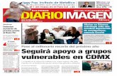 diario imagen@yahoo.com.mx diario imagen@ · Luvianos, Méx.- El gobernador Eru-viel Ávila Villegas anunció que para apoyar a migrantes mexiquenses que eventualmente pudieran ser
