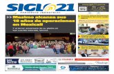 DRV-Z1 18 años de operaciones - Siglo 21 Periódicosiglo21.com.mx/edicion-digital/images/ed-524/S21... · San Luis Río Colorado, Sonora. P05 P06 P14 P10. 2 JLO 01-21, 2019 SIGLO1