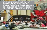 PROTECCIÓN Y DIVULGACIÓN DEL PATRIMONIO ......de literatura colombiana contemporánea, ob-Hitos 174 INFORME DE GESTIN jetos artesanales tradicionales, el Acuerdo de Paz firmado por