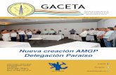 GACETA - Asociaci£³n Mexicana de Ge£³logos Petroleros A.C. co, con un registro de asistentes, de los