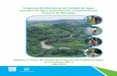 Cuerpos de Agua Superficiales y Subterráneas Cuenca de Río Indio · 2019-08-06 · El programa de monitoreo de calidad de agua se enmarca en la cuenca hidrográfica de río Indio