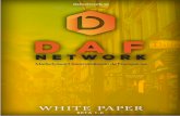DAFnetwork Whitepaper (Alpha) v0 · generación de franquicias globales, seguras y sin intermediarios, que permiten desarrollar economías basadas en tokens para potenciar la marca,