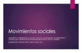 Movimientos sociales Sociabilidad Las organizaciones son redes sociales, comunidades, grupos, Conforman