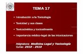 TEMA 17TEMA 17 - UCM 17...2019/02/18  · • El fenobarbital se elimina lentamente del plasma (vida media 50‐140 horas). Alrededor del 25% de fenobarbital se excreta sin cambios