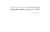 WinRoute Lite 4.1 SP - GFIdownload.kerio.com/dwn/wrl/wrl41es.pdfla dirección IP de la misma subred, es decir que si la máscara de subred que utiliza es 255.255.255.0, todas las direcciones