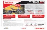 Bicicleta de Niño - Marcaestaticos.marca.com/.../pdf/Cartilla_Bicicleta_nino.pdfBicicleta de Niño modelo BMX Consigue esta bicicleta de 20” con llantas de aluminio ideal como regalo
