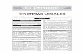 Normas Legales 20090911 · 2014-08-17 · NORMAS LEGALES El Peruano 402348 Lima, viernes 11 de setiembre de 2009 R.D. Nº 652-2009-PRODUCE/DGEPP.- Declaran fundado recurso de reconsideración