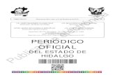 PERIÓDICO OFICIAL - Ixmiquilpan · 2017-02-17 · Página 6 PERIÓDICO OFICIAL 31 de Diciembre de 2015 Artículo 2.La recaudación de los impuestos, derechos, productos y aprovechamientos
