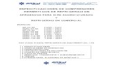 ESPECIFICACIONES DE COMPRESORES HERMETICOS DE …mail4.ansal.com.ar/Documentacion/pdfs/906322.pdf · aprobados para aire acondicionado y refrigeracion comercial modelos: qr-44-es