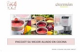01-Pacojet su aliado en cocina · 4  Pacojet es un sistema único procesando alimentos El robot Pacojet convierte ingredientes frescos congelados en un pur é consistente de …