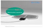 Electrodos neutros - ERBE Elektromedizin GmbH · para electrodos neutros de un área, con lengüeta de contacto 4 m 5 m 1 1 20194-079 20194-086. 06 erbe-medom No. 20193-083 = 50 ...