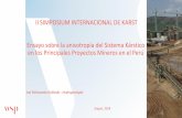 II SIMPOSIUM INTERNACIONAL DE KARST Ensayo sobre la ...cuevasdelperu.org/Conferencias/Chachapoyas2018/Malvaceda.pdf · La mayor parte de las direcciones de drenaje en zonas kársticas