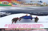 EL EJÉRCITO FLAMEÓ LA BANDERA DE ...EC DE CE . 2 El Ejército de Bolivia flameó la Bandera de Reivindicación Marítima en la cumbre del Huayna Potosí el día de hoy 09 de marzo