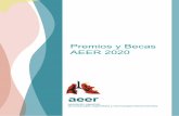 Premios y Becas AEER 2020aeer.org/assets/Premios-y-Becas-AEER-2020.pdf · 2020 en Tenerife y será hecho público en los medios de difusión de la AEER. Así mismo se comunicará