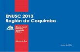 ENUSC 2013 Región de CoquimboRegión de Coquimbo Porcentaje de hogares victimizados según delitos 2005 - 2013 Durante los últimos 12 meses, ¿usted o algún miembro de su hogar